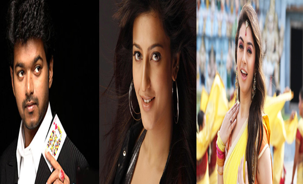 Vijay, Shruti hassan and Hansika Motwani (Photo: DC archives) Vijay, Shruti hassan and Hansika Motwani (Photo: DC archives)